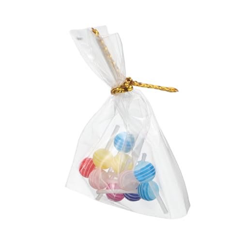 Toyvian Miniatur-lebensmittelspielzeug Für Puppenhaus 12-teiliges Mini-Lollipop-süßigkeiten-Set Realistische Miniatur-küchenrequisiten von Toyvian