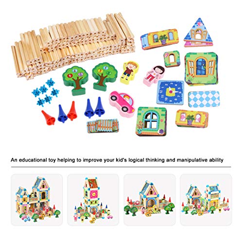 Toyvian 128St Puzzle Dekoration Schlafzimmer Safe Toy hausdeko wohnraumdeko wohnungsdeko hölzernes DIY-Hausmodell Holzhaus Modellbau aus Holz Colorful Toyvian 128St Puzzle Dekoration Schlafzimmer Safe Toy hausdeko wohnraumdeko wohnungsdeko hölzernes DIY-Hausmodell Holzhaus Modellbau aus Holz Colorful von Toyvian