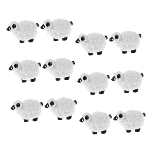 Toyvian Realistische Miniatur Schafe Figuren Harz Schafe Bauernhof Tier Spielzeug Für Zuhause Toyvian Realistische Miniatur Schafe Figuren Harz Schafe Bauernhof Tier Spielzeug Für Zuhause von Toyvian