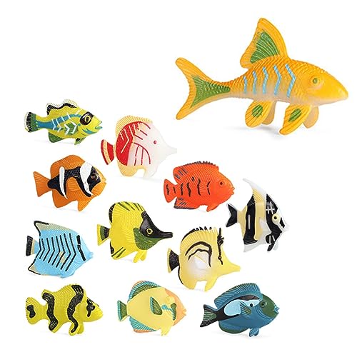 Toyvian Miniatur-tierfiguren 12 Stück Realistisches PVC Dekoratives Tierspielzeug Für Kleinkinder Jungen- Und Mädchenzimmer Toyvian Miniatur-tierfiguren 12 Stück Realistisches PVC Dekoratives Tierspielzeug Für Kleinkinder Jungen- Und Mädchenzimmer von Toyvian
