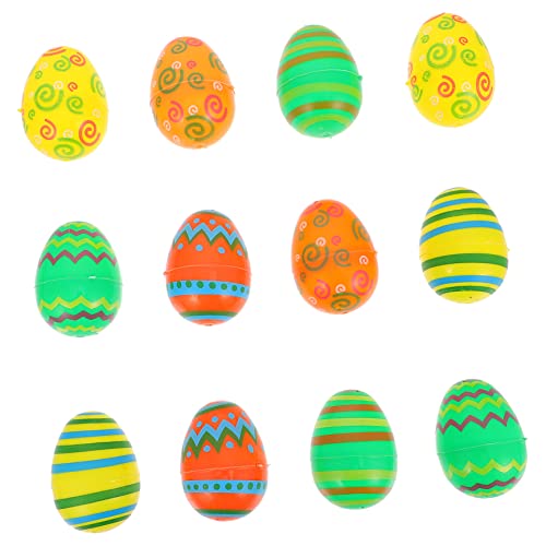 Toyvian 12St Ostereier Spielzeugauto Zappelspielzeug passende Eier Schaumeier basteln Eierkorb easter egg decoration easter decoration Simulations-Osterei Osterei- Plastik Colorful Toyvian 12St Ostereier Spielzeugauto Zappelspielzeug passende Eier Schaumeier basteln Eierkorb easter egg decoration easter decoration Simulations-Osterei Osterei- Plastik Colorful von Toyvian
