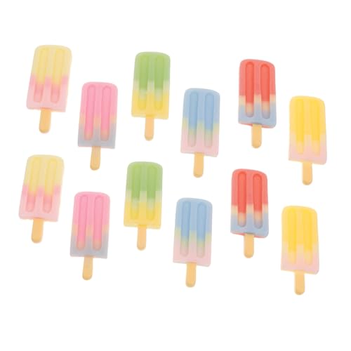 Toyvian 12Stücke Eiscreme Requisiten DIY Dessert Anhänger Realistische Deko für Mikrolandschaften und Kreative Bastelprojekte Toyvian 12Stücke Eiscreme Requisiten DIY Dessert Anhänger Realistische Deko für Mikrolandschaften und Kreative Bastelprojekte von Toyvian