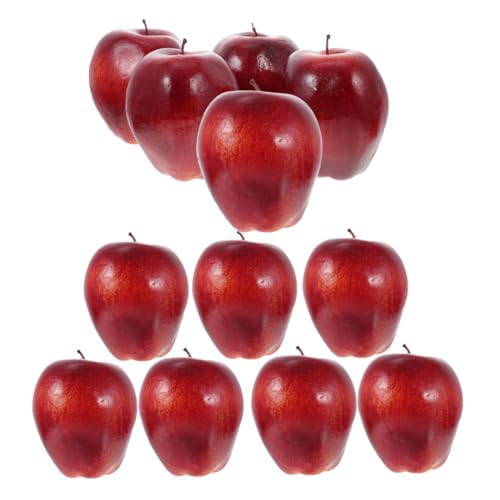 Toyvian 12Stücke Künstliche Rote Äpfel Simulierte Früchte für Fotografie und Home Realistische Apfel Requisiten für Lehrmittel und Kreative Gestaltung Toyvian 12Stücke Künstliche Rote Äpfel Simulierte Früchte für Fotografie und Home Realistische Apfel Requisiten für Lehrmittel und Kreative Gestaltung von Toyvian