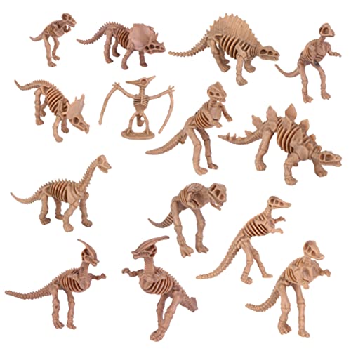 Toyvian 12Stücke Teiliges Dinosaurier Skelett Modell Realistische Simulation für Lernspielzeug und Kreative Geschichten für Geburtstagsfeiern und Dekoration Toyvian 12Stücke Teiliges Dinosaurier Skelett Modell Realistische Simulation für Lernspielzeug und Kreative Geschichten für Geburtstagsfeiern und Dekoration von Toyvian