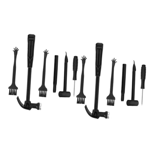 Toyvian 12st Archäologische Ausgrabungswerkzeuge Archäologisches Grabe Edelsteine aus Überlebensarbeitsgerät Werkzeuge Für Kleiner Hammer Edelstein-Set Black Eisen Toyvian 12st Archäologische Ausgrabungswerkzeuge Archäologisches Grabe Edelsteine aus Überlebensarbeitsgerät Werkzeuge Für Kleiner Hammer Edelstein-Set Black Eisen von Toyvian