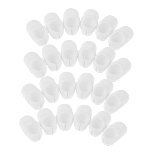 Toyvian 135 Paare Mini Finger Schuhe für Puppen Bunte und Charmante Schuhe für Kreative Rollenspiele und Bastelprojekte für Puppenhäuser und Miniatur Sammlungen von Toyvian