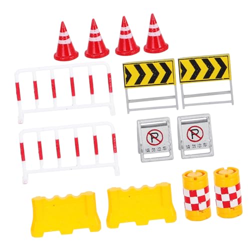 Toyvian 14 Stck. Verkehrsbarrikadenmodell Straßenschilder für Schlafzimmer Mini -Straßenkegel Mini- Stoppschild-Aufkleber Basketballkegel Mini-Zug- Straßensperre Ampel Harz Toyvian 14 Stck. Verkehrsbarrikadenmodell Straßenschilder für Schlafzimmer Mini -Straßenkegel Mini- Stoppschild-Aufkleber Basketballkegel Mini-Zug- Straßensperre Ampel Harz von Toyvian