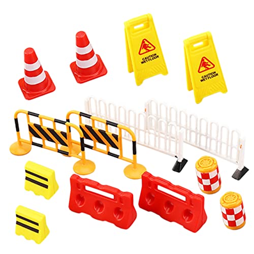 Toyvian 14 Teiliges Set Miniatur Verkehrshütchen Und Straßensignale Pädagogisches Für Zur Verkehrsbildung Ideales Lernspielzeug Für Jungen Und ädchen Toyvian 14 Teiliges Set Miniatur Verkehrshütchen Und Straßensignale Pädagogisches Für Zur Verkehrsbildung Ideales Lernspielzeug Für Jungen Und ädchen von Toyvian