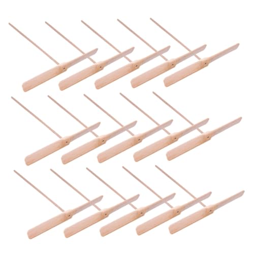 Toyvian 15 Stück Bambuslibelle aus Holz Moskito-Armband zappeln Flugzeug schwebender Fußball Moskitonetz Drohne Propeller Fliegende Libelle hölzern Beige Toyvian 15 Stück Bambuslibelle aus Holz Moskito-Armband zappeln Flugzeug schwebender Fußball Moskitonetz Drohne Propeller Fliegende Libelle hölzern Beige von Toyvian