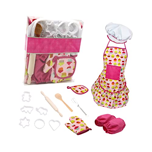 Toyvian 15 Stück Bedruckte Schürze Koch Cosplay Kostüm Kinderspielzeug Geschirr Kinderküche Spielset Aus Holz Toyvian 15 Stück Bedruckte Schürze Koch Cosplay Kostüm Kinderspielzeug Geschirr Kinderküche Spielset Aus Holz von Toyvian