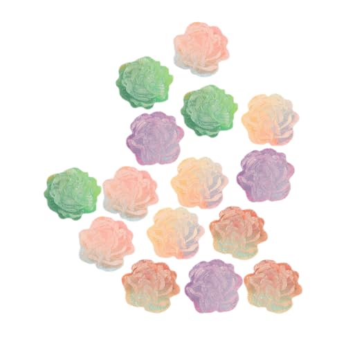 Toyvian 15 Stück Cartoon-Blumen-Charms, Dekorative Harz-Charms, Handyhülle, Basteln, DIY-Ornamente Toyvian 15 Stück Cartoon-Blumen-Charms, Dekorative Harz-Charms, Handyhülle, Basteln, DIY-Ornamente von Toyvian