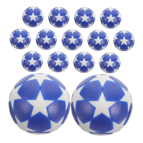 Toyvian 15 Stück Kicker Zubehör interaktives Tischfußballspiel Fußbälle Bälle für Tischkicker Liga hallenfussball Indoor fußball auswechselbare Kickerbälle Tischfußballball Plastik Blue Toyvian 15 Stück Kicker Zubehör interaktives Tischfußballspiel Fußbälle Bälle für Tischkicker Liga hallenfussball Indoor fußball auswechselbare Kickerbälle Tischfußballball Plastik Blue von Toyvian