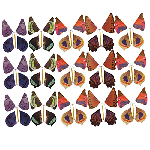 Toyvian 15 Stück Kinderschmetterling spaß Chaps tiegerkostuem The Children für Fliegende Schmetterlinge aus Papier Feenschmetterling Requisiten Stütze Toyvian 15 Stück Kinderschmetterling spaß Chaps tiegerkostuem The Children für Fliegende Schmetterlinge aus Papier Feenschmetterling Requisiten Stütze von Toyvian