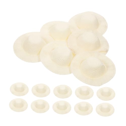 Toyvian 15 Stück Miniaturhüte aus DIY Puppenhüte Reisfarbe für Bastelprojekte Puppenhaus Dekoration und Schulprojekte für Kreative Bastelarbeiten Toyvian 15 Stück Miniaturhüte aus DIY Puppenhüte Reisfarbe für Bastelprojekte Puppenhaus Dekoration und Schulprojekte für Kreative Bastelarbeiten von Toyvian