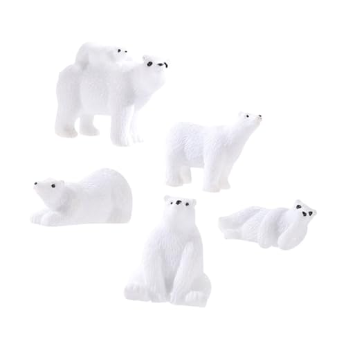 Toyvian Miniatur-bär-kuchendekorationen Plüsch-stofftier Kuscheltiere Tierfiguren-Set Für Partygeschenke Toyvian Miniatur-bär-kuchendekorationen Plüsch-stofftier Kuscheltiere Tierfiguren-Set Für Partygeschenke von Toyvian