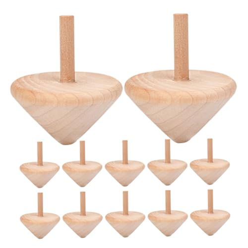 Toyvian 15 Stück Teiliges Holz zum Bemalen Natürliche Robuste Drehtops für DIY Malspaß Fördert Hand Auge Koordination und Kreativität bei Familien und Eltern Junge Mädchen Toyvian 15 Stück Teiliges Holz zum Bemalen Natürliche Robuste Drehtops für DIY Malspaß Fördert Hand Auge Koordination und Kreativität bei Familien und Eltern Junge Mädchen von Toyvian