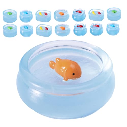 Toyvian 15 Stück Teiliges Leuchtende Mini Goldfischschalen aus Resin Dekorative Figuren für Puppenhäuser Mikrogärten und Aquarien mit Sanftem Nachglühen Langlebig und Vielseitig Einsetzbar Toyvian 15 Stück Teiliges Leuchtende Mini Goldfischschalen aus Resin Dekorative Figuren für Puppenhäuser Mikrogärten und Aquarien mit Sanftem Nachglühen Langlebig und Vielseitig Einsetzbar von Toyvian