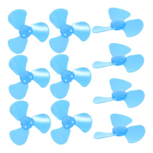 Toyvian 15 Stück Teiliges Mini Kunststoff Lüfterflügel für Motor Flexible Kleine Propellerblätter für Schülerexperimente und Wissenschaftsprojekte Leicht zu Montieren Glatte Oberfläche von Toyvian