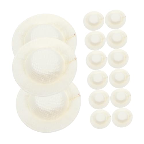Toyvian 15 Stück Teiliges Miniatur Straw Hat Niedliche Handgefertigte Mini Hüte für Puppen Vielseitige Mini Accessoires für DIY Dekorationen Leicht und Bastelprojekte Toyvian 15 Stück Teiliges Miniatur Straw Hat Niedliche Handgefertigte Mini Hüte für Puppen Vielseitige Mini Accessoires für DIY Dekorationen Leicht und Bastelprojekte von Toyvian