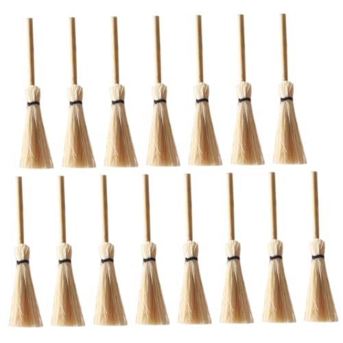 Toyvian 15 Stück Teiliges Miniaturbesen Buchenholz Handgefertigt Leicht und Robust Realistische Mini-hausdeko für Puppenhäuser Micro-Landschaft und DIY-bastelprojekte Vielseitiges Garten Toyvian 15 Stück Teiliges Miniaturbesen Buchenholz Handgefertigt Leicht und Robust Realistische Mini-hausdeko für Puppenhäuser Micro-Landschaft und DIY-bastelprojekte Vielseitiges Garten von Toyvian