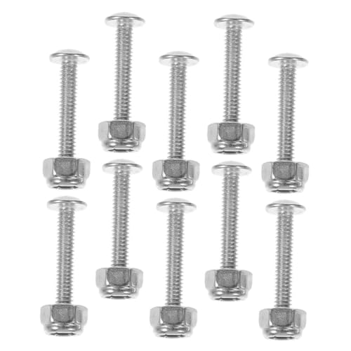 Toyvian 15 Stück Teiliges Tischfußball und Muttern Befestigungselemente für Tischfußballspiel Metallteile für Stabile Konstruktion und Einfache Installation für Anfänger und Toyvian 15 Stück Teiliges Tischfußball und Muttern Befestigungselemente für Tischfußballspiel Metallteile für Stabile Konstruktion und Einfache Installation für Anfänger und von Toyvian