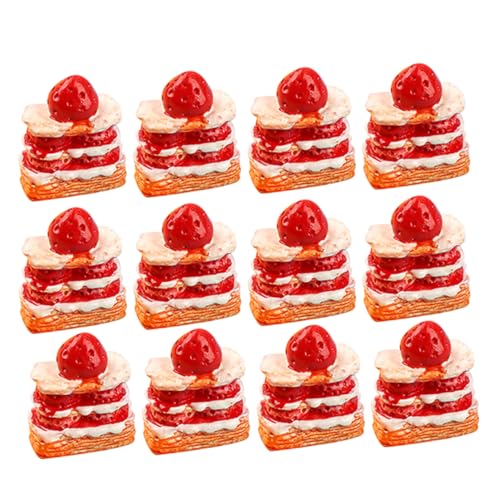 Toyvian 15 Stück kleines Kuchenmodell Erdbeer-Kuchen Modell Puppenhaus-Szene Kleine Torten Modelle Puppenstuben realistisch Miniatur Mini- -Dessert-Modell Mini-Dessertkuchen- Harz Toyvian 15 Stück kleines Kuchenmodell Erdbeer-Kuchen Modell Puppenhaus-Szene Kleine Torten Modelle Puppenstuben realistisch Miniatur Mini- -Dessert-Modell Mini-Dessertkuchen- Harz von Toyvian