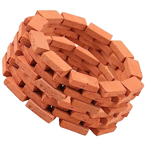 Toyvian 150 Stück Mini kleine rote Ziegel Mega winzige Bausteine Konstruktion Bausatz basteln für bastelmaterial für creatim Miniatur-Wandziegel Mini-Wandziegel Ton Toyvian 150 Stück Mini kleine rote Ziegel Mega winzige Bausteine Konstruktion Bausatz basteln für bastelmaterial für creatim Miniatur-Wandziegel Mini-Wandziegel Ton von Toyvian