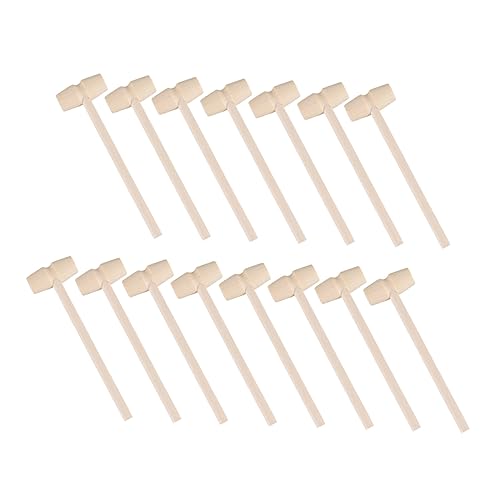 Toyvian 15St Kleiner Hammer Hammer Werkzeug für Safe Toy Crafts for holzspielzeug Holzhammer, die hämmern Holzhämmer Bambus Toyvian 15St Kleiner Hammer Hammer Werkzeug für Safe Toy Crafts for holzspielzeug Holzhammer, die hämmern Holzhämmer Bambus von Toyvian