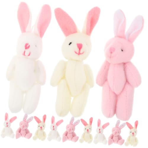 Toyvian 15St Knöchel-Kaninchen-Anhänger Hase ausgestopft kleine Bären kaninchenzubehör Easter Bunny Mini-Kuscheltiere tierisches Plüschkaninchen Mini-Puppen kurzer Plüsch Toyvian 15St Knöchel-Kaninchen-Anhänger Hase ausgestopft kleine Bären kaninchenzubehör Easter Bunny Mini-Kuscheltiere tierisches Plüschkaninchen Mini-Puppen kurzer Plüsch von Toyvian