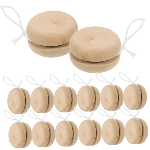 Toyvian 15Stücke Holz Yo Yo Bälle DIY für Handbemalte Fingerspitzenbälle Kreative Outdoor Aktivitäten und Lernspielzeug Konzentration und Geduld Toyvian 15Stücke Holz Yo Yo Bälle DIY für Handbemalte Fingerspitzenbälle Kreative Outdoor Aktivitäten und Lernspielzeug Konzentration und Geduld von Toyvian