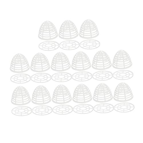 Toyvian 15st Koffer Puppenrock Unterstützung Petticoathalter Für Puppen Unterrocktasche Für Puppen Puppe Unterrock Unterstützung Puppenrocktasche Unterrockständer Für Puppen Weiß Plastik von Toyvian