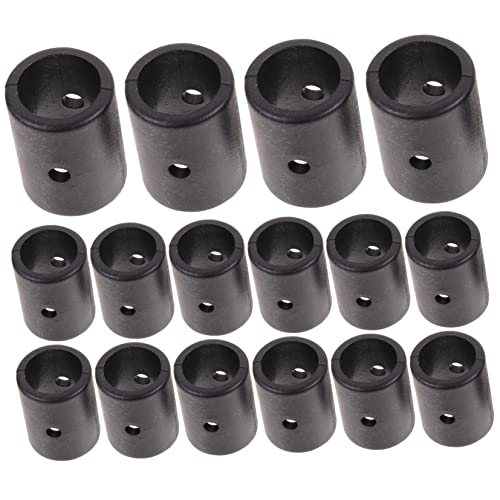 Toyvian 16 Stück Fußballtischzubehör Kickertisch Endkappen Polkappen Endabdeckungen für Kicker Schwarz Größe Tischstange Kickerspitzenkappen Kickerstangenstecker PVC Black Toyvian 16 Stück Fußballtischzubehör Kickertisch Endkappen Polkappen Endabdeckungen für Kicker Schwarz Größe Tischstange Kickerspitzenkappen Kickerstangenstecker PVC Black von Toyvian