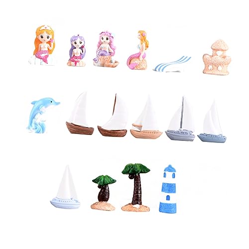 Toyvian 16stücke Teiliges Meerestil Figuren Mini-szenen Dekorationen Aus Harz Kreative Ornamente Für Blumentöpfe Zufällige Muster Für Zuhause Und Toyvian 16stücke Teiliges Meerestil Figuren Mini-szenen Dekorationen Aus Harz Kreative Ornamente Für Blumentöpfe Zufällige Muster Für Zuhause Und von Toyvian