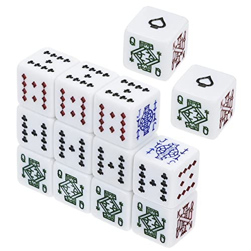 Toyvian 16 Stücke Poker Würfel Spiel Chips Acryl Poker Würfel Liars Würfel Requisiten Lustige Spiel Würfel für Geburtstag Party Toyvian 16 Stücke Poker Würfel Spiel Chips Acryl Poker Würfel Liars Würfel Requisiten Lustige Spiel Würfel für Geburtstag Party von Toyvian