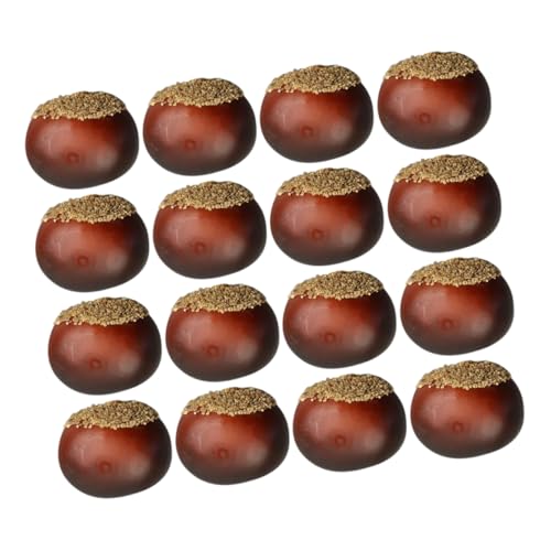 Toyvian 16st Gefälschte Nüsse Gefälschte Essensrequisite Gefälschte Fruchtrequisiten Kastanienverzierung Faux-nuss-Modelle Simulierte Kastanien Lebensechtes Nussmodell Beeren Obst Schaum Toyvian 16st Gefälschte Nüsse Gefälschte Essensrequisite Gefälschte Fruchtrequisiten Kastanienverzierung Faux-nuss-Modelle Simulierte Kastanien Lebensechtes Nussmodell Beeren Obst Schaum von Toyvian