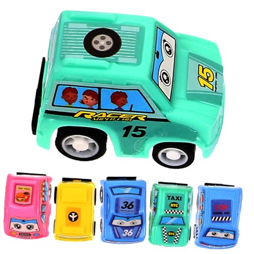 Toyvian 18 Kinderspielzeug Junge Anzug Jungenanzüge lauflernwagen Spielzeuge Spielzeugauto zum Zurückziehen Mini-Engineering-Fahrzeug einstellen Geschenk Spielzeugset Modell von Toyvian