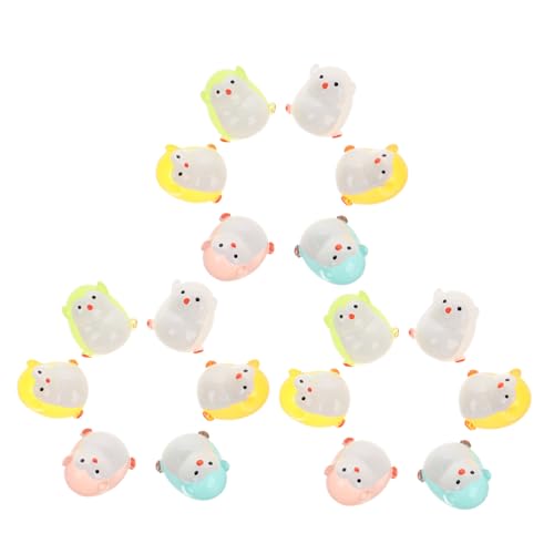 Toyvian 18 Stück Mini-Pinguin-Puppe Pinguine Pinguin-Kissen Miniatur Pinguin- Autoanhänger Pinguin Tischdekoration Pinguin Mini-Pinguin-Figur Pinguin Figur Pinguinfiguren Plastik von Toyvian
