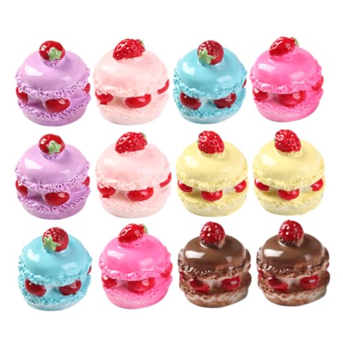 Toyvian 18 Stück Teiliges Miniaturkuchen Modell aus Harz Dekorative Mini Küchenaccessoires für Puppenhäuser Realistische Fake Desserts für Kreative Gestaltung und Fotografie Toyvian 18 Stück Teiliges Miniaturkuchen Modell aus Harz Dekorative Mini Küchenaccessoires für Puppenhäuser Realistische Fake Desserts für Kreative Gestaltung und Fotografie von Toyvian
