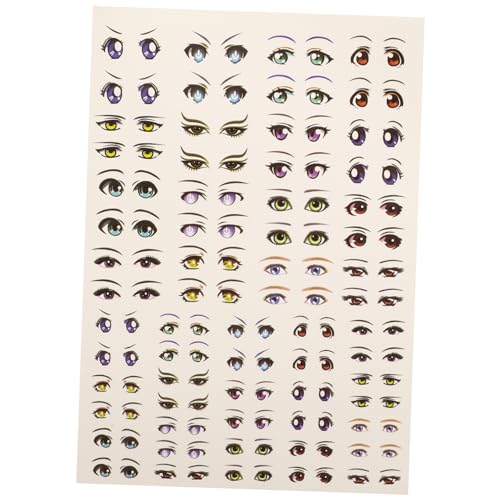 Toyvian 1Blatt Cartoon Augen Aufkleber DIY Papier Augenaufkleber Für Kreative Bastelprojekte Animierte Augen Sticker Für Puppen Kunsthandwerk Und Scrapbooking Toyvian 1Blatt Cartoon Augen Aufkleber DIY Papier Augenaufkleber Für Kreative Bastelprojekte Animierte Augen Sticker Für Puppen Kunsthandwerk Und Scrapbooking von Toyvian