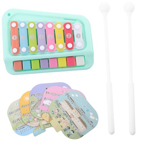 Toyvian 1Pc 2 1 Kleinkindpercussion Musikspielzeug für Xylophonspielzeug Green Toyvian 1Pc 2 1 Kleinkindpercussion Musikspielzeug für Xylophonspielzeug Green von Toyvian