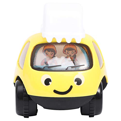 Toyvian 1Pc Inertiales Spielzeugauto Für Babys Gelbes BAU Und Excavator Auto Für Ab 1 Jahr Pädagogisches Inertia Car Für Kleinkinder Zur Der Motorischen Fähigkeiten von Toyvian