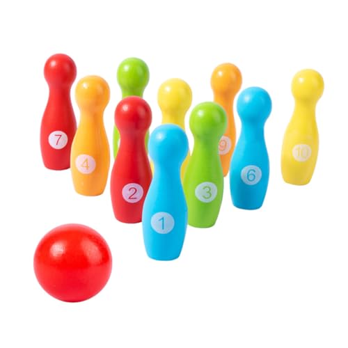 Toyvian 1Satz Bowling aus Frühes Pädagogisches für Drinnen und Draußen Fördert Kognitive Fähigkeiten für Multiplayer Interaktion und Sicher Toyvian 1Satz Bowling aus Frühes Pädagogisches für Drinnen und Draußen Fördert Kognitive Fähigkeiten für Multiplayer Interaktion und Sicher von Toyvian