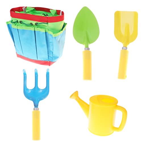 Toyvian 1Satz Buntes Gartenwerkzeug Set Teiliges Gartenwerkzeug mit Kunststoffgriffen für Jungen und Mädchen Perfektes für Kleine von Toyvian