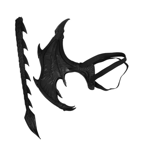 Toyvian 1Satz Drachenkostüm für Halloween Dinosaurier Dress Up Flügel Cosplay für Partys und Besondere Anlässe Leichtes und Langlebiges Material Toyvian 1Satz Drachenkostüm für Halloween Dinosaurier Dress Up Flügel Cosplay für Partys und Besondere Anlässe Leichtes und Langlebiges Material von Toyvian