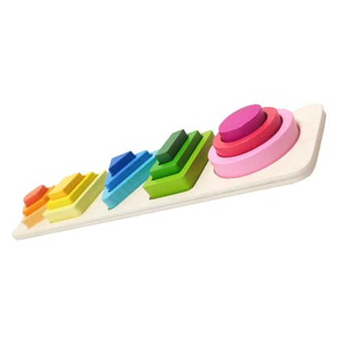 Toyvian 1Satz Holzformpuzzle für Pädagogisches zur Entwicklung von Feinmotorik für Kleinkinder Ab Jahr Fördert Mustererkennung und Kreatives Toyvian 1Satz Holzformpuzzle für Pädagogisches zur Entwicklung von Feinmotorik für Kleinkinder Ab Jahr Fördert Mustererkennung und Kreatives von Toyvian