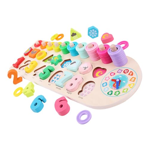 Toyvian 1Satz Holzpuzzle Zahlenbausteine Pädagogisches für Jahre Kognitives für Frühes Lernen Montessori für Jungen und Beobachtung Toyvian 1Satz Holzpuzzle Zahlenbausteine Pädagogisches für Jahre Kognitives für Frühes Lernen Montessori für Jungen und Beobachtung von Toyvian