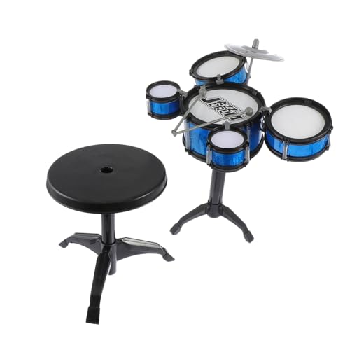 Toyvian 1Satz Lustiges Musikinstrument Spielzeugset für Pädagogisches Jazz Drum Set mit Trommeln und Stühlen und Sicher für Kleinkinder Fördert Hand Augen Koordination Toyvian 1Satz Lustiges Musikinstrument Spielzeugset für Pädagogisches Jazz Drum Set mit Trommeln und Stühlen und Sicher für Kleinkinder Fördert Hand Augen Koordination von Toyvian