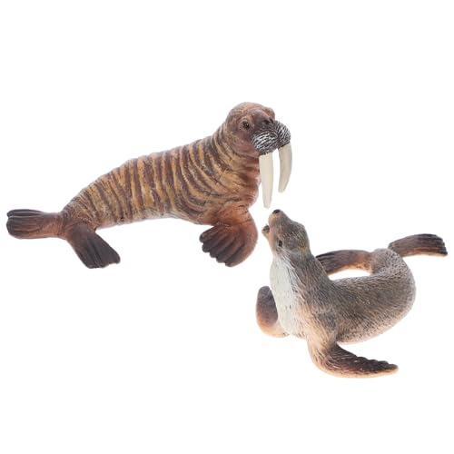 Toyvian 1Satz Meerestier Modelle Realistische Spielzeuge Für Pädagogisches Lernspielzeug Seelöwe Walross Figuren Zur Dekoration Für Kreative Spiele Toyvian 1Satz Meerestier Modelle Realistische Spielzeuge Für Pädagogisches Lernspielzeug Seelöwe Walross Figuren Zur Dekoration Für Kreative Spiele von Toyvian