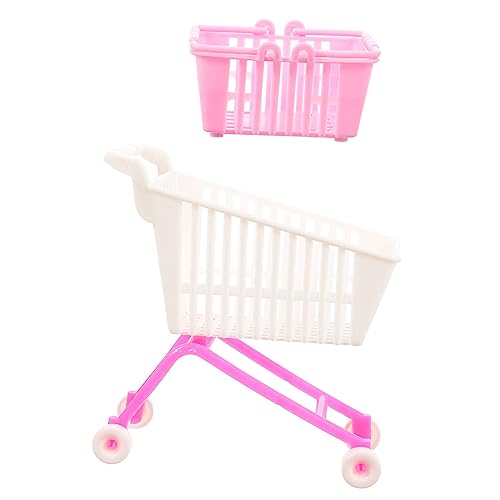 Toyvian Kleiner Einkaufswagen Modell 16cm für Puppen Kreativer Kleiner Supermarkt Handwagen Praktischer Schreibtisch Organizer für Büro und Zuhause Toyvian Kleiner Einkaufswagen Modell 16cm für Puppen Kreativer Kleiner Supermarkt Handwagen Praktischer Schreibtisch Organizer für Büro und Zuhause von Toyvian