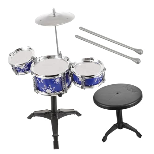 Toyvian 1Satz Musikalisches Spielzeugset für Kleinkinder Trommel mit Stühlen Sicheres Langlebiges Kunststoffmaterial Fördert die Sensorische Entwicklung und Frühe Musikausbildung Toyvian 1Satz Musikalisches Spielzeugset für Kleinkinder Trommel mit Stühlen Sicheres Langlebiges Kunststoffmaterial Fördert die Sensorische Entwicklung und Frühe Musikausbildung von Toyvian